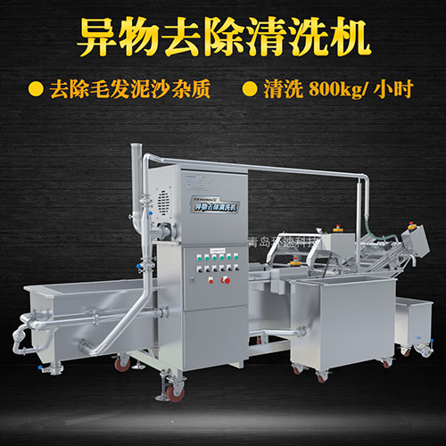 高質(zhì)蔬菜清洗機(jī)，氣泡清洗，清洗800kg小時(shí)