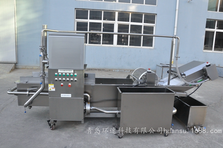 環(huán)速青島洗菜機(jī)廠家 適用于食品加工工廠，學(xué)校,精彩配送中心等.